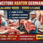 Muncitori Abator Germania – Salariu 1800 – 3000 €/lună | Contract German | Cazare Asigurată