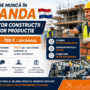 Muncitor Construcții / Lucrător Producție în Olanda – 625 – 700 €/Săptămână | Cazare și Asigurare Plătite