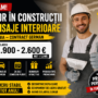 Ajutor în construcții și finisaje interioare în Germania – Salariu 1.900 – 2.600 € net/lună + Cazare + Contract German
